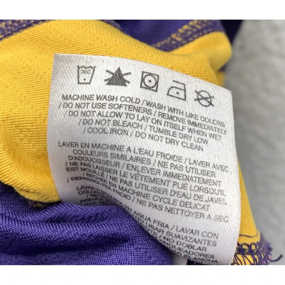 Nike East Carolina University Golf‎ Polo Shirt Mens Medium Purple Yellow Pirates